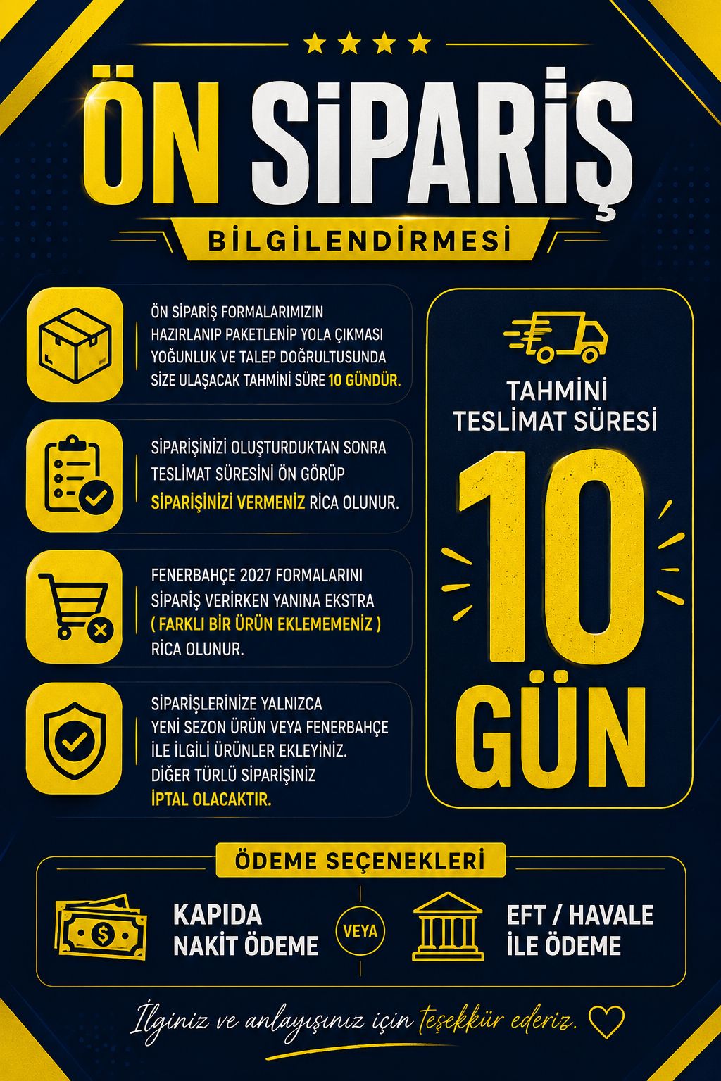 FENERBAHÇE 2027 EV SAHİBİ FORMASI
