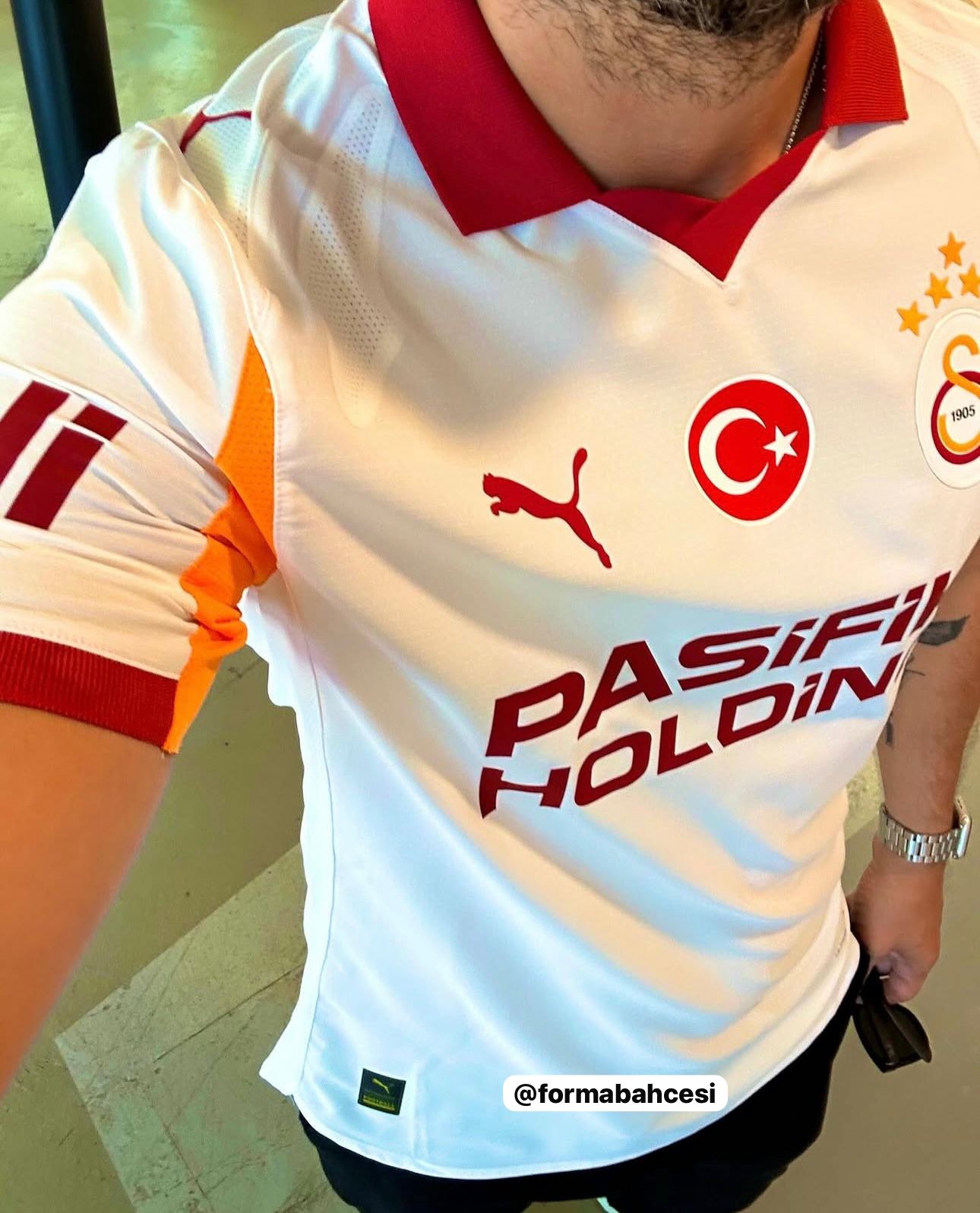 Galatasaray Beyaz PROFOSYONEL KALİTE Forma