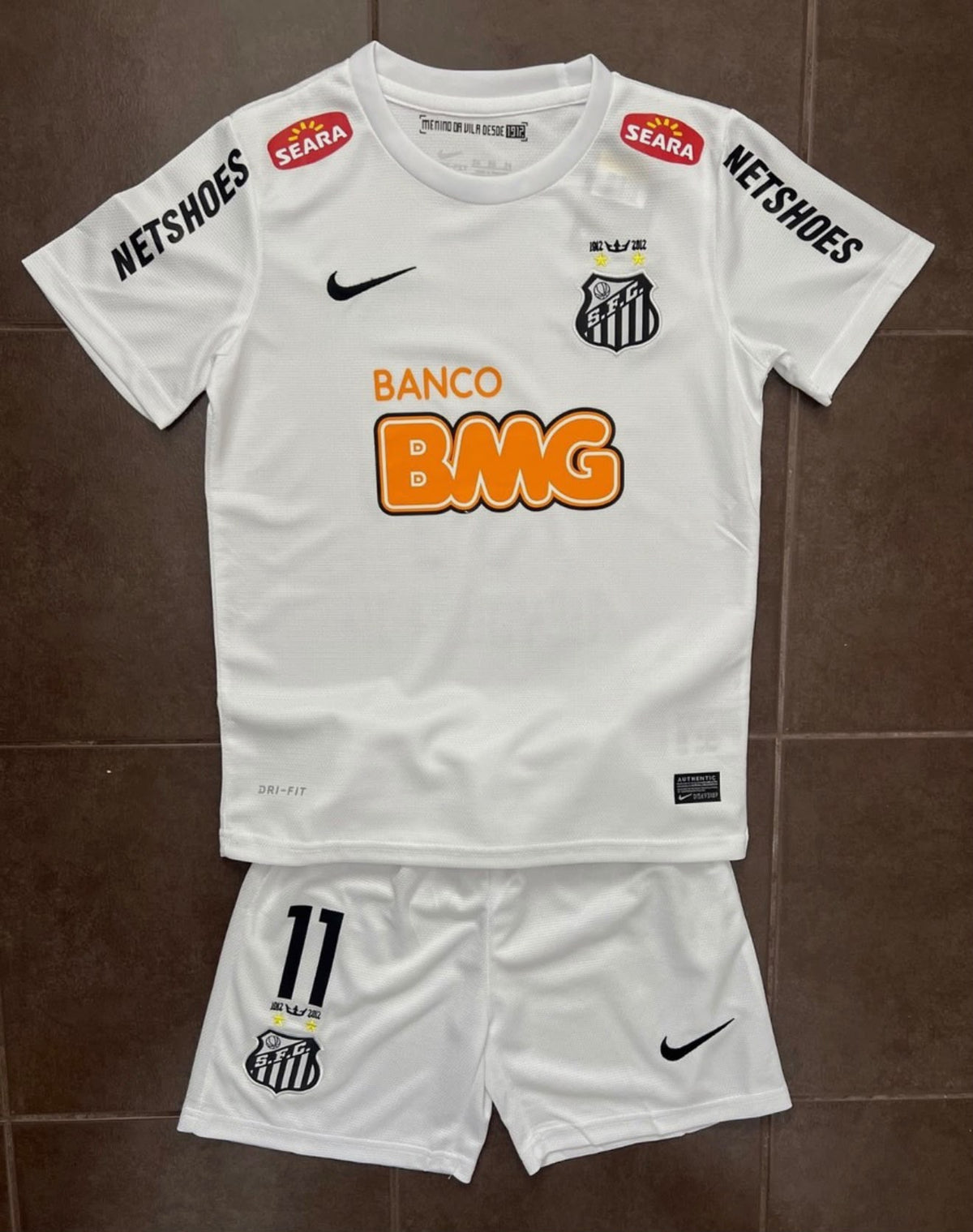 Santos Neymar Çocuk Forma ve Şortu