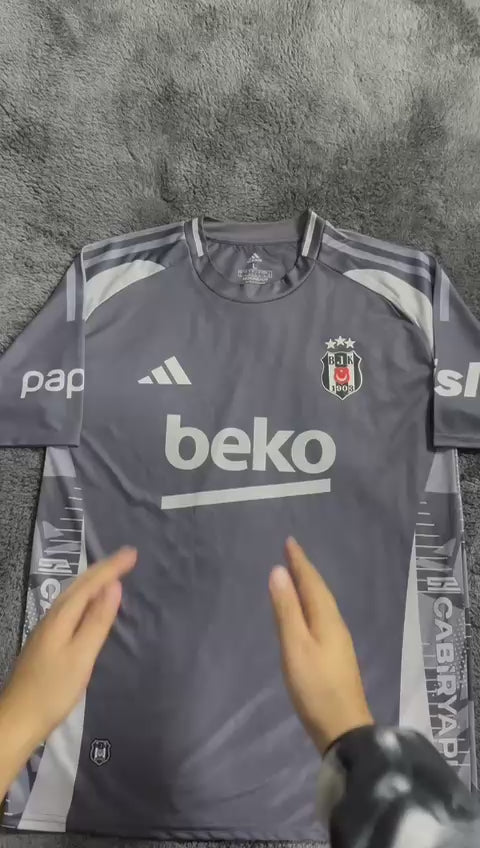 Beşiktaş 4. Gri ( PREMİUM KALİTE  FORMA )