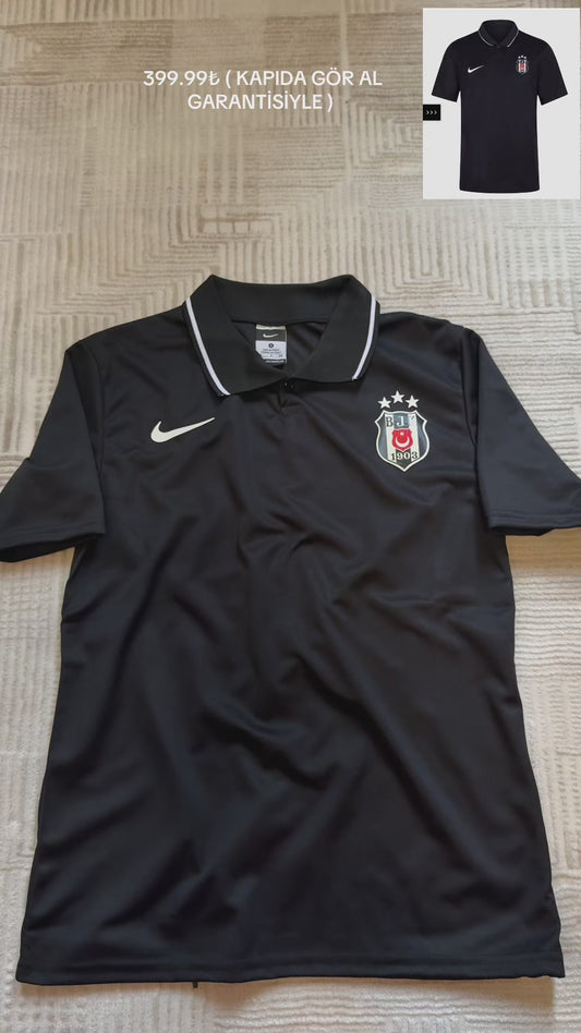Beşiktaş 2027 Siyah Günlük Antrenman T-Shirt ( PREMİUM KALİTE )