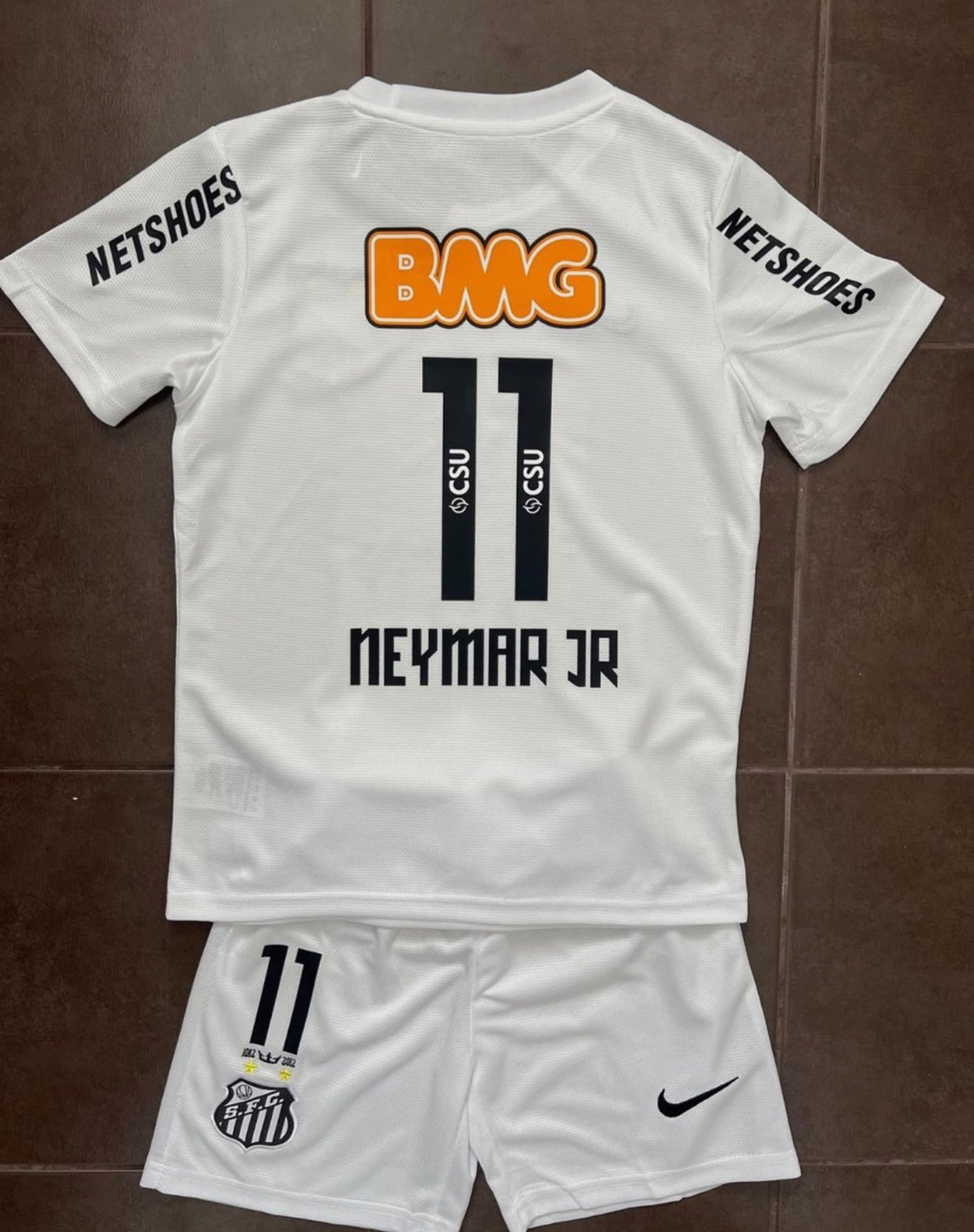 Santos Neymar Çocuk Forma ve Şortu